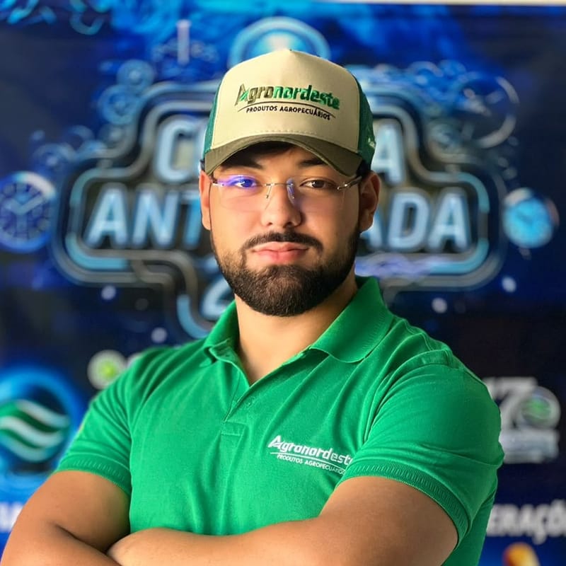 Lucas, consultor comercial da Agronordeste